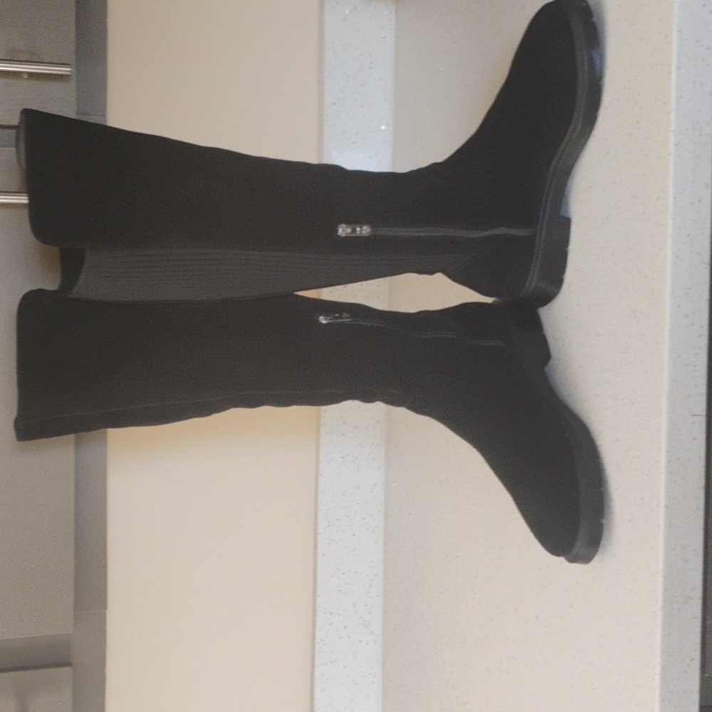 ANTONIO MELANI Black Over the Knee Boots Size 11 Women - Picture 3 of 10